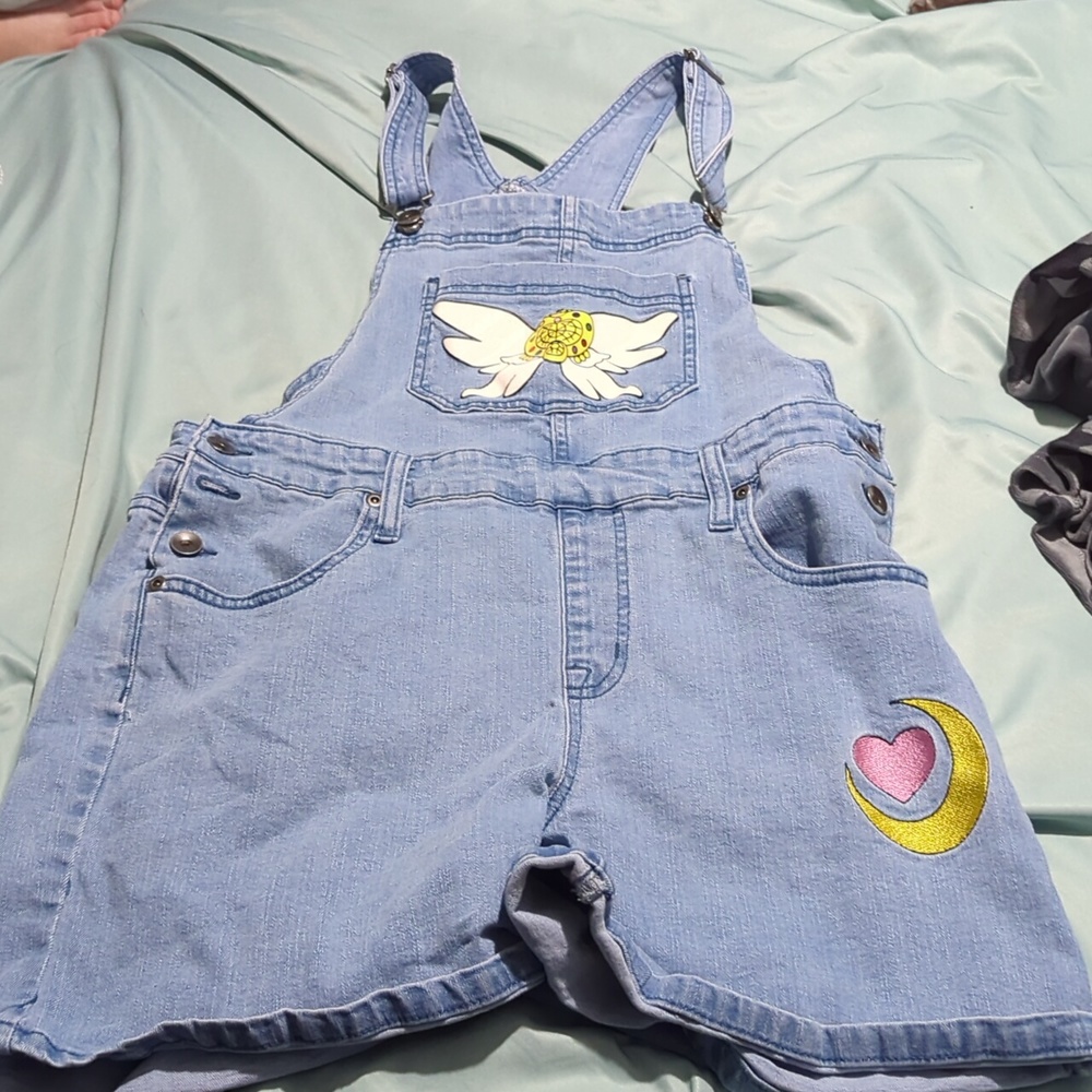 Sailor moon overalls women medium anime